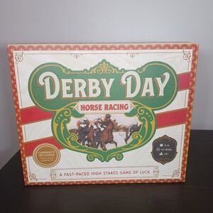 Derby Day Horse Racing Boardgame Brybelly New Open Box